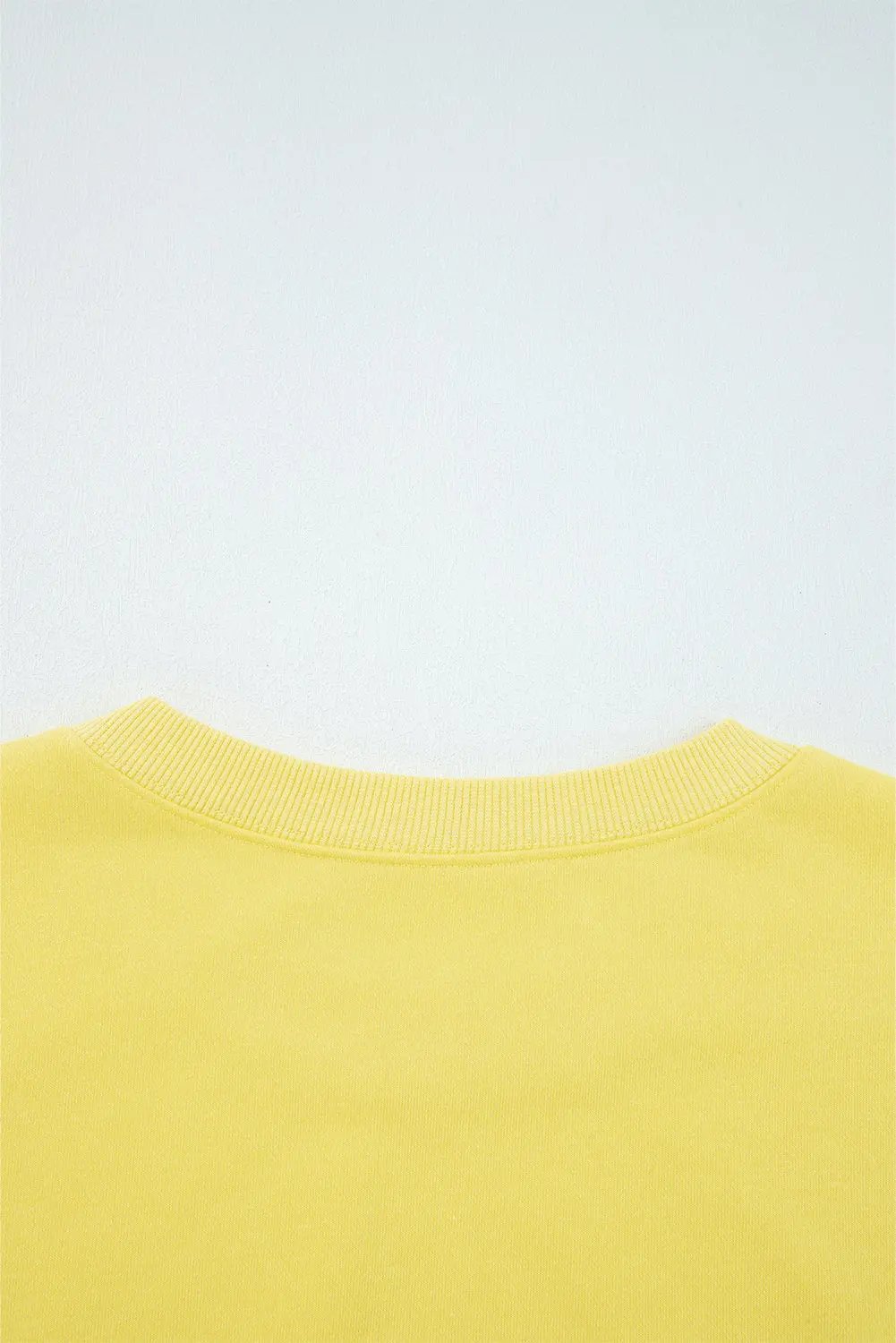 Yellow Cream Puff Sleeve Crop Top and Wide Leg Pants Dear-Lover Dropshipping